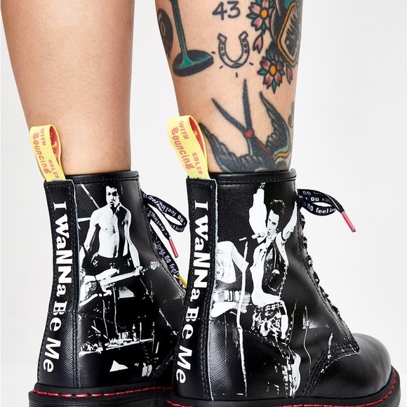 Dr. Martens Limited Edition Sex Pistols Boots - Picture 2 of 11